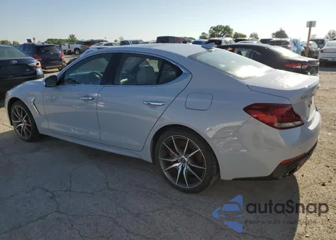 2020 Genesis G70 Prestige из США, поврежденный, VIN KMTG34LE1LU050912